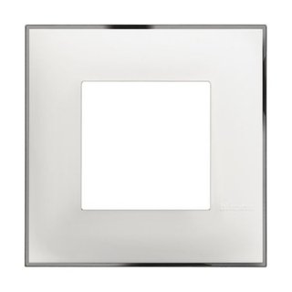 BTicino Cover plate - 2 modules — R4802WR