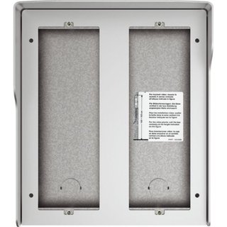 BTicino Wall-mounting box 6 modules with integrated rainshield - Allmetal — 350661