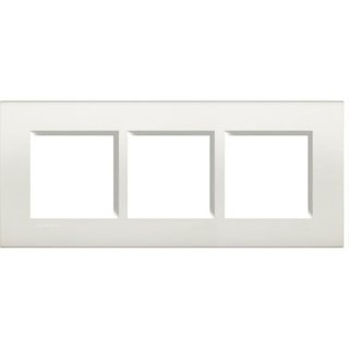 BTicino Square cover plate 2x3P 57mm White — LNA4832M3BI