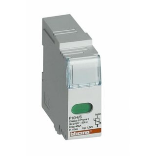 BTicino Replaceable cartridge for SPD - Imax=40kA - Up=1.2kV - Vn=230Vac — F10H/S