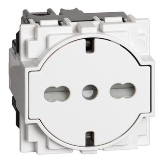 BTicino P40 Italian standard Flat socket — KW4140A16F