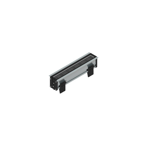 Flos Ingraze Adjustable Frame + Linear Louvre L 400 — F017E3HD006 — manufacturer representative image