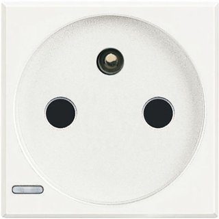 BTicino Socket 2P+T 10/16A - standard France — HD4142AN