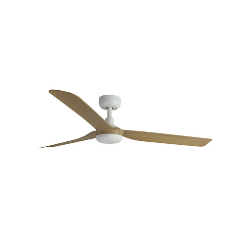 Faro Barcelona PUNT M Ceiling fan white/maple — manufacturer representative image