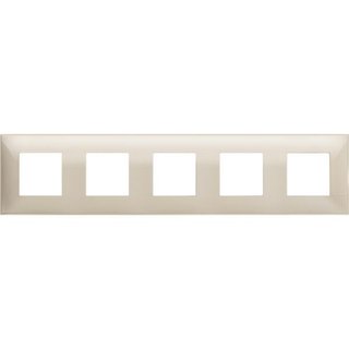 BTicino Cover plate - 2+2+2+2+2 horizontal/vertical installation modules — R4802M5CR