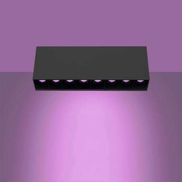 Artemide Sharp SMD - 8 optic unit - 24W - 36° Violet Integralis Black — AF46404IN4