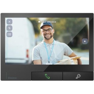 BTicino Classe 300X connected video internal unit in Dark finish — 344743