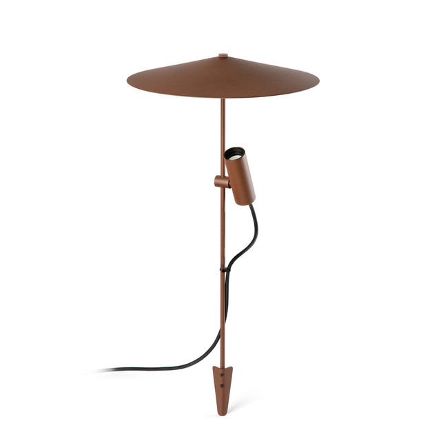 Faro Barcelona CLAP 630 rusty brown spike 6W 3000K 38° with plate S — 75708-433PDR