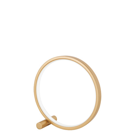 Viokef Table Light Gold Circle — manufacturer representative image