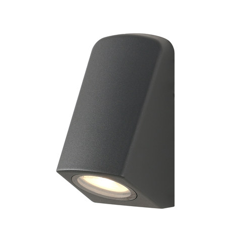 ACA Lighting Outdoor Wall Light GU10 IP65 Black — manufacturer representative image