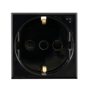 AVE 2P+E 16A 250V SCHUKO SOCKET LIFE 2M — 442090SD