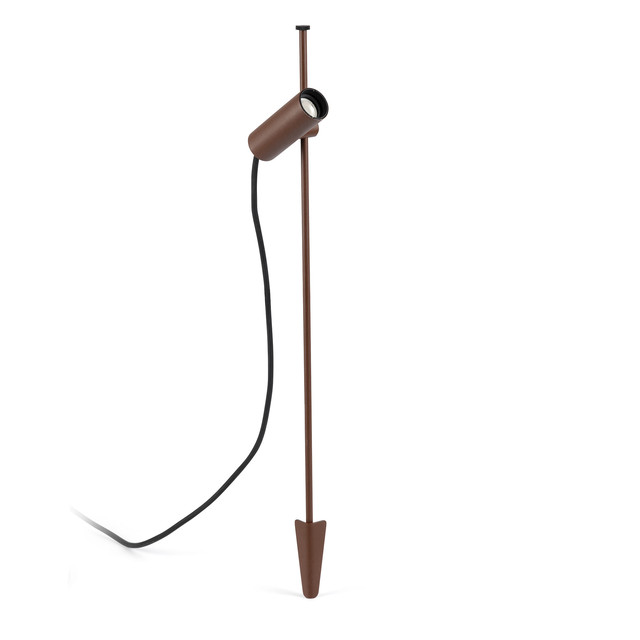 Faro Barcelona CLAP 630 rusty brown spike LED 6W 3000K 38° 24V — 75708-433 — manufacturer representative image