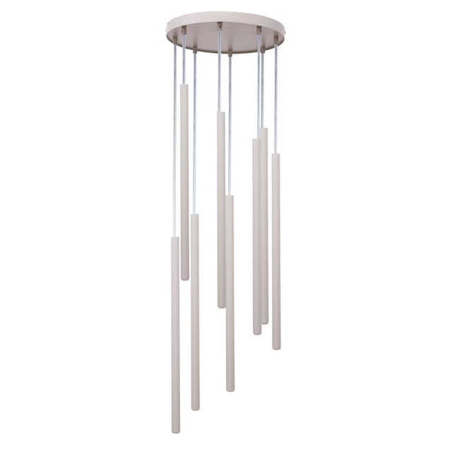 Sigma Pendant lamp SOPEL 8 round grey beż 41464