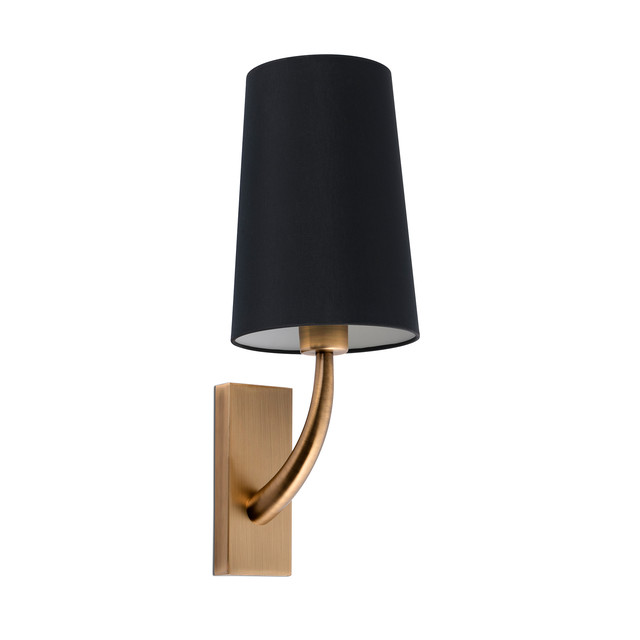Faro Barcelona REM Old gold/black wall lamp — 29681-21