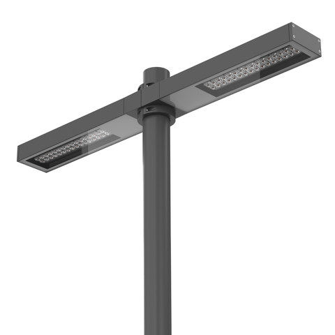 Flos Dooku 600 Double Top Pole Ø102 mm Asymmetric Optic — FA53916433 — manufacturer representative image