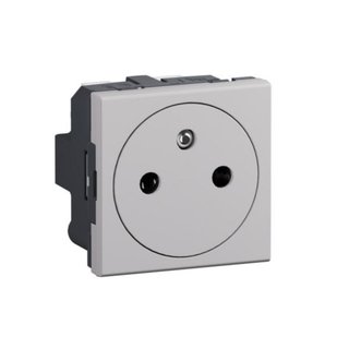 BTicino French/Belgian standard socket 2 P+E 16 A 250 V - flat — JG4142AF