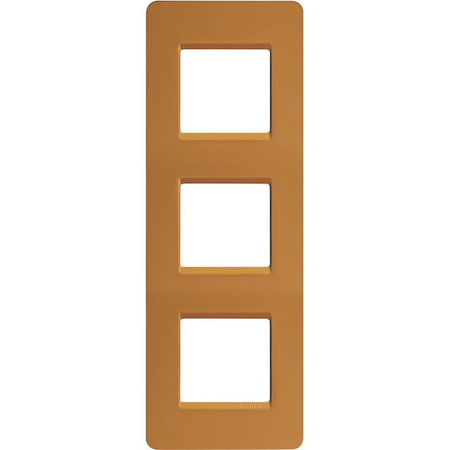 BTicino Matix - plate 2+2+2 vertical Clay — AM4802V/3AG