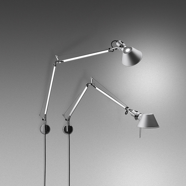 Artemide Tolomeo Wall LED - 3000K - Aluminium - Body Lamp — A004800 — manufacturer representative image