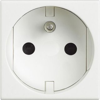 BTicino Socket 2P+T 16A - France/Belgium standard - shielded tulip contacts - Automatic clamps — N4142AN
