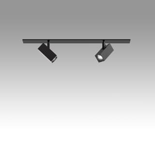 Artemide Katà Métron - Spot 2x40 - 2700K - 14° - Black — KZ53004