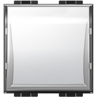 BTicino Pushbutton 1P (NO) + name plate with Light — LN4040