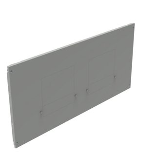 BTicino Front panel for n° 2 M5 1600 in vertical, fixed version, with motor operator - — 97812TS1CM