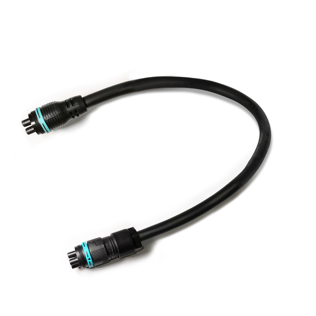 Flos Double 4-pole plug&play connector + 4-pole cable, 600 mm length. — F021Z090000 — manufacturer representative image