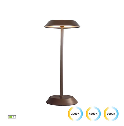 Viokef Table Light Brown California — manufacturer representative image