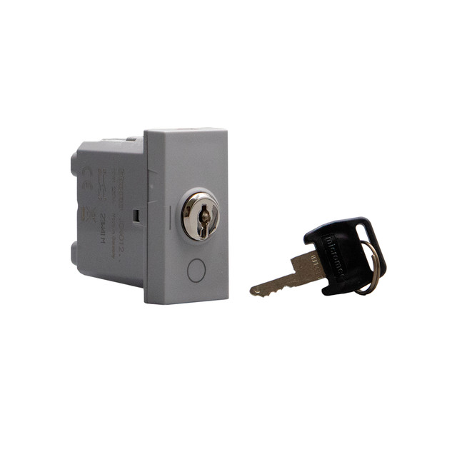 BTicino Switches with key. 1-way switch 2P 16 AX - 250 Va.c. — JG4012