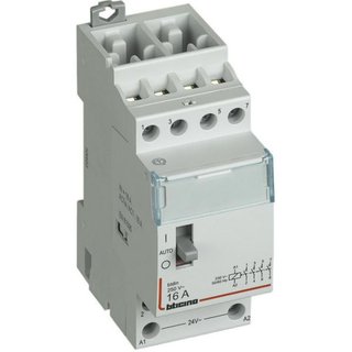 BTicino Monostable relay - In=16 A - Vn=230Vac - 4NO - 2 modules — FM2A4N230M