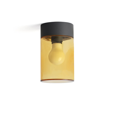 Faro Barcelona KILA 200 Dark grey ceiling lamp amber — manufacturer representative image