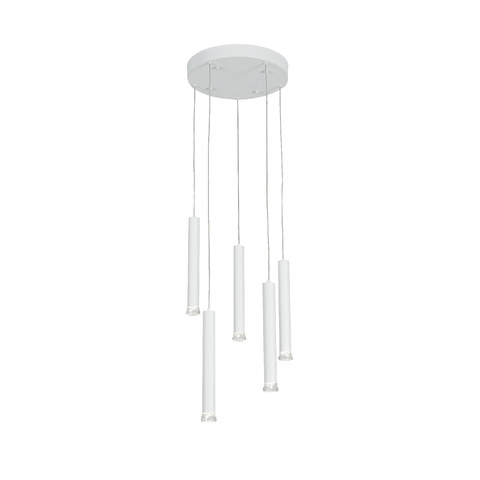 ACA Lighting RAPENZO- PENDANT LIGHT SAND WHITE ALUMINUM LED 30W CCT CCT 2800K-3200K-4000K 1200LM IP20 — manufacturer representative image