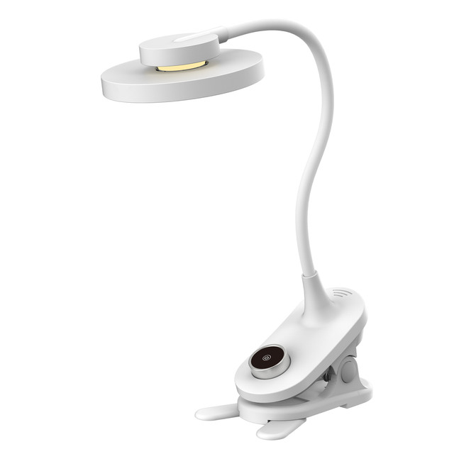 ACA Lighting DESK LAMP WHITE ABS+SILICON LED SMD 6W 360LM CCT 3000K – 3800K – 5700K IP20 — BL1808DWH
