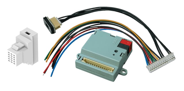 Blumotix Contact interface with temperature probe — Keystone kit — BX-TE2-SCR