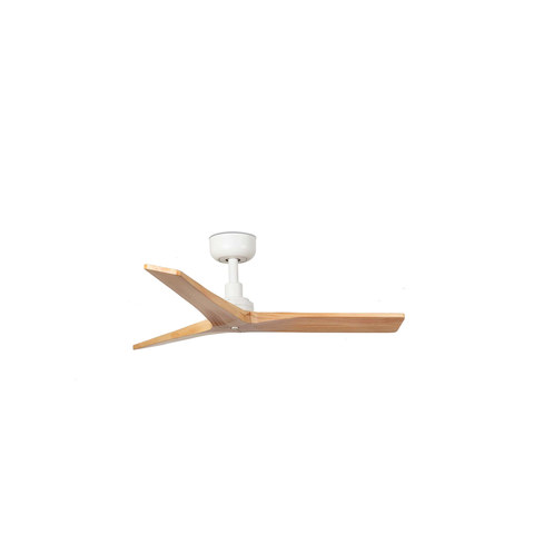 Faro Barcelona KLIM S Ceiling fan white/pine — manufacturer representative image