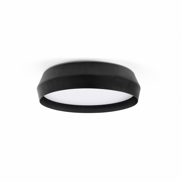 Faro Barcelona SHOKU 350 Black/black wall/ceiling lamp — 64279