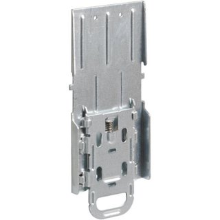 BTicino Plate for DIN35 rail for M1 160 with earth leakage protection — M7X15