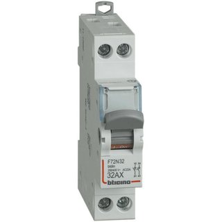 BTicino Disconnector - In=32A - 2P - 1 module — F72N32