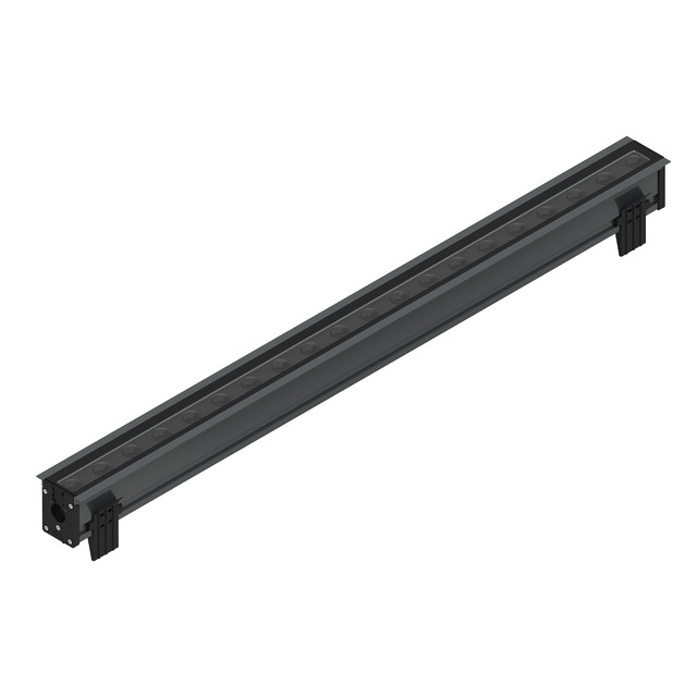 Flos Ingraze Fixed Frame + Asymmetric Louvre L 1200 — F017D2QA033 — manufacturer representative image