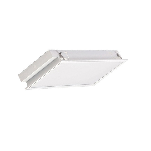 ACA Lighting RECESSED LUMINAIRE EMPTY FOR LED OPAL COVER (FLUORESCENT 1X18W) — ERKE118IP44O