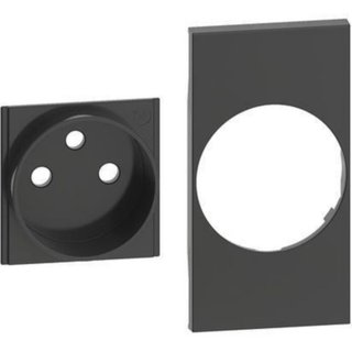 BTicino Cover + traditional top for French-Belgium standard socket — KG55