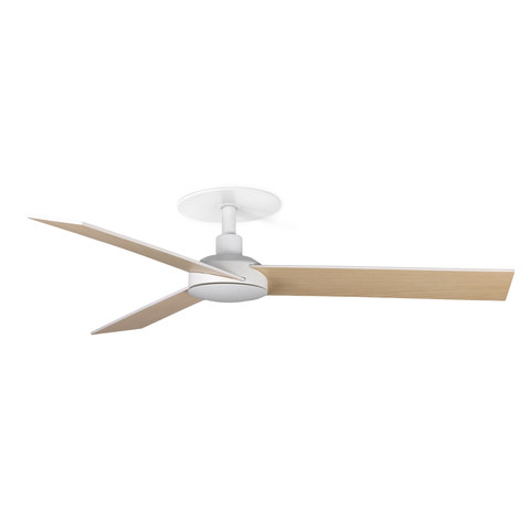 Faro Barcelona RUDDER RECESSED S Ceiling fan white/ash — manufacturer representative image