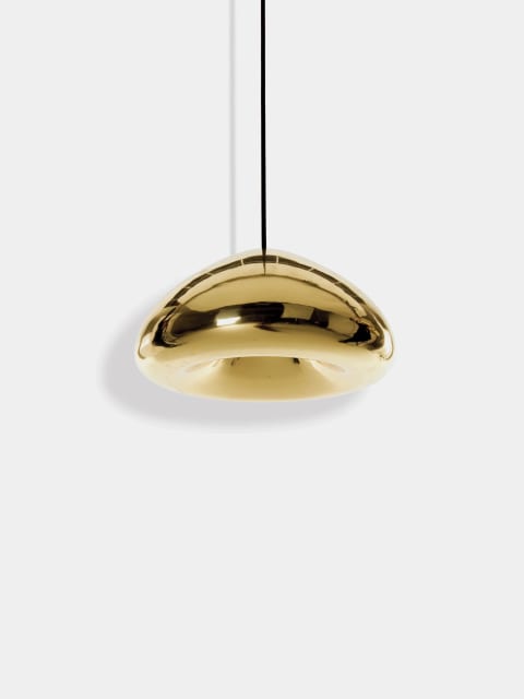 Tom Dixon Void Medium Pendant | Mirrored Brass — VOS01B-PEUM5