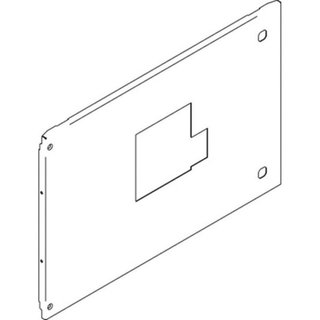 BTicino Front panel for M400-630E draw-out version vertical with motor operator 600x400mm — 9531/04ECM