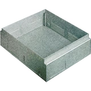 BTicino Galvanised aluminium flush mounting boxes — 150569S