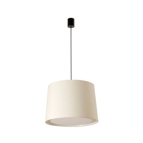 Faro Barcelona CONGA Black/white pendant simple lamp 500 — manufacturer representative image