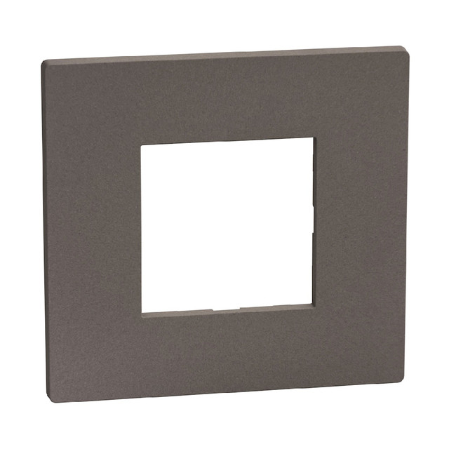 BTicino Light Now - Cover plate 2 modules - moka stone — YA4802GM
