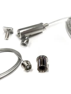Zambelis 23265 SUSPENSION KIT FOR ROUND MAGNETIC TRACK 15MM
