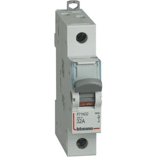 BTicino Disconnector - In=32A - 1P - 1 module — F71N32