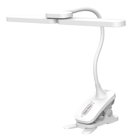ACA Lighting DESK LAMP WHITE ABS LED SMD 6W 360LM CCT 3000K – 3800K – 5700K IP20 — manufacturer representative image